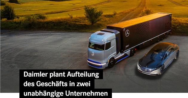 daimler truck borsengang 2021 20 rendite nach dem spin off